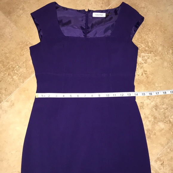 Calvin Klein Purple Dress - Picture 6 of 7